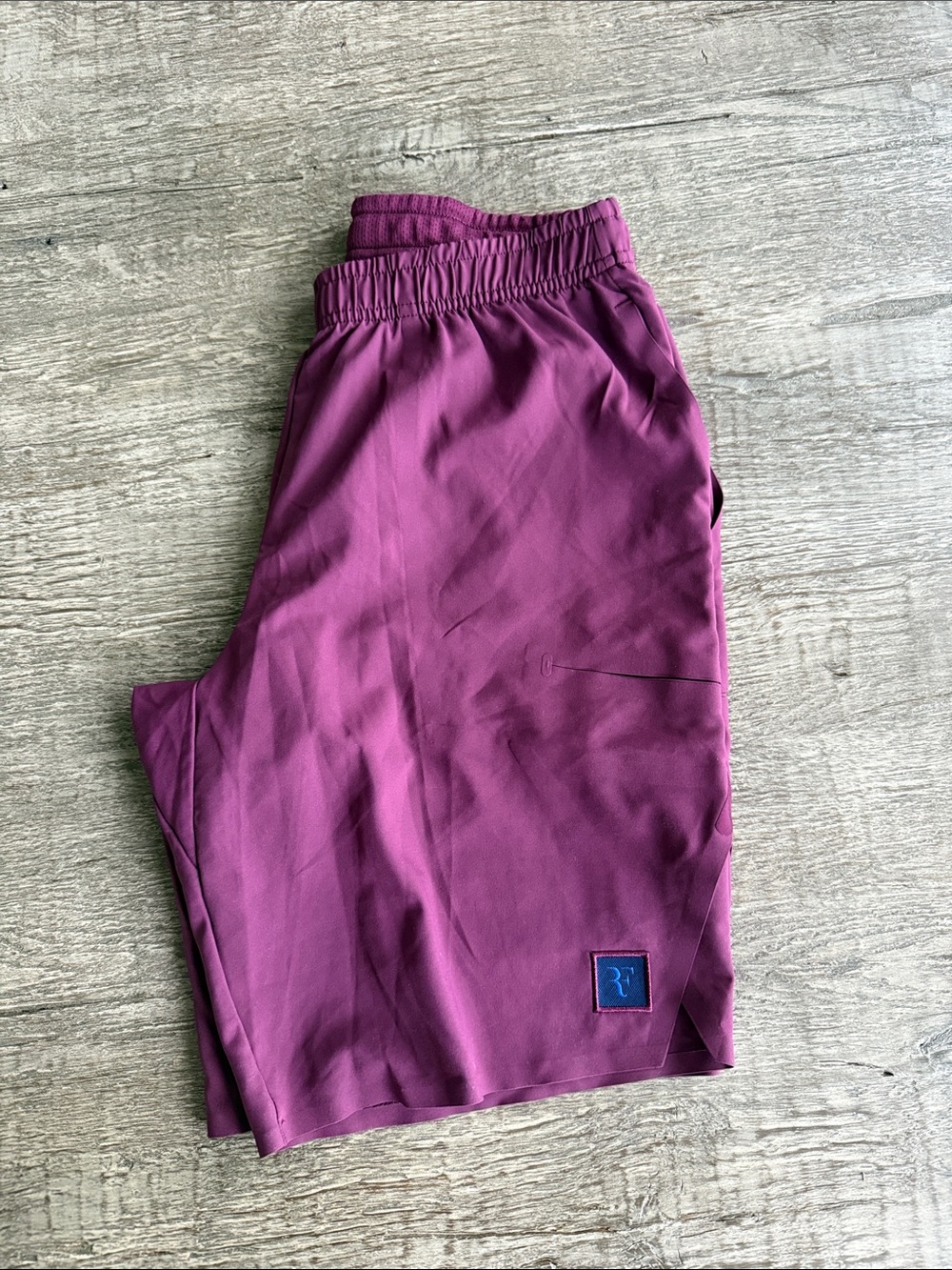 Nike NikeCourt Roger Federer RF Tennis Shorts Athletic Purple XS